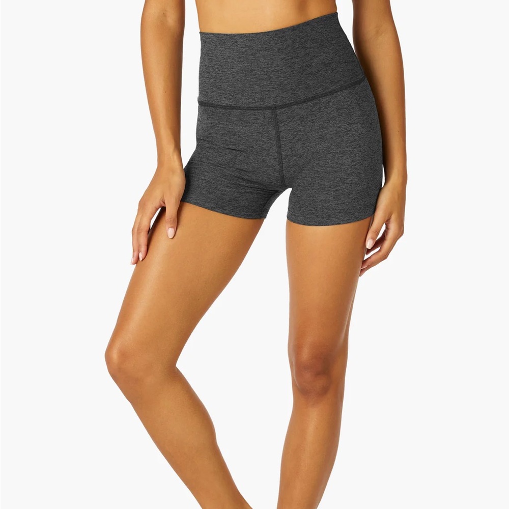 Beyond Yoga 3” space dye all for the run BIKE SHORT